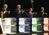 ready to shine general view as draw assistant aaron judge draws scotland during the fifa world cup 2026 draw photo reuters