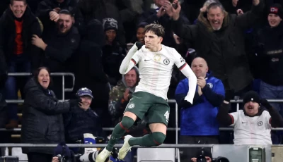 cherlsea s alejandro garnacho celebrates scoring their third goal photo reuters