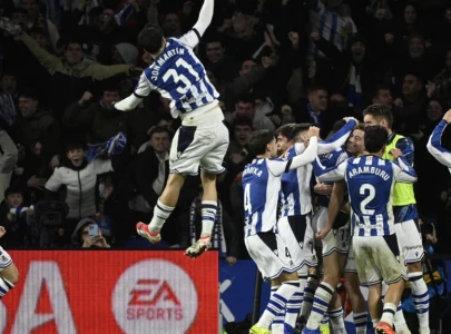 real sociedad end barca winning streak to tighten liga title race