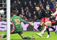 bayern munich midfielder jamal musiala scored on his return to the starting line up at psv eindhoven on wednesday photo afp