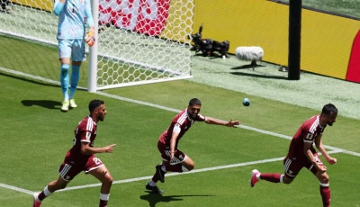 qatar earn dramatic draw against switzerland