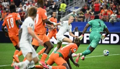 haaland fires norway into last 16