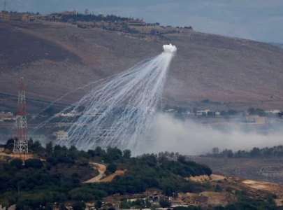 israel targets southern lebanon with internationally banned phosphorus shells