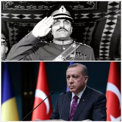 general zia and erdogan both came into power after a coup against the establishment general zia and erdogan both came into power after a coup against the establishment
