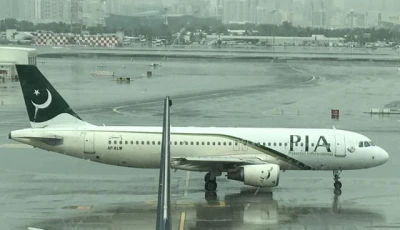 pia airbus at dubai airport photo pia website