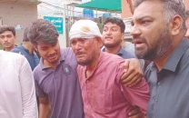 weekend outing turns tragic as six lose their lives when the bus they were going to a picnic in overturned leaving 20 injured the injured passengers were shifted to a hospital at makli in thatta photo ppi