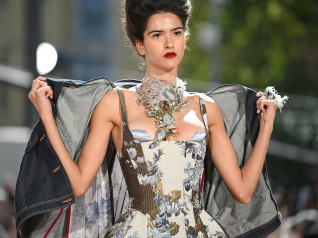 Sardinian designer Antonio Marras collection. Photo/AFP
