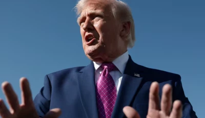 us president donald trump speaks to the media before boarding air force one on his way to virginia at joint base andrews in maryland us april 10 2026 photo reuters us president donald trump speaks to the media before boarding air force one on his way to virginia at joint base andrews in maryland us april 10 2026 photo reuters