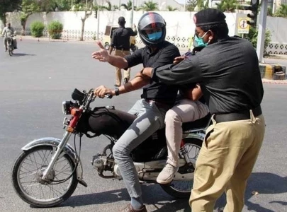 karachi bans pillion riding limits fireworks on new year s eve