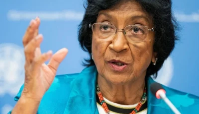 member of the united nations independent international commission of inquiry on the occupied palestinian territory including east jerusalem and in israel navanethem pillay speaks during a press briefing at the united nations headquarters in new york us october 27 2022 photo reuters