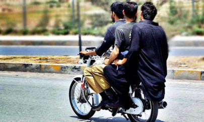 sindh govt retracts decision of imposing ban on pillion riding sindh govt retracts decision of imposing ban on pillion riding