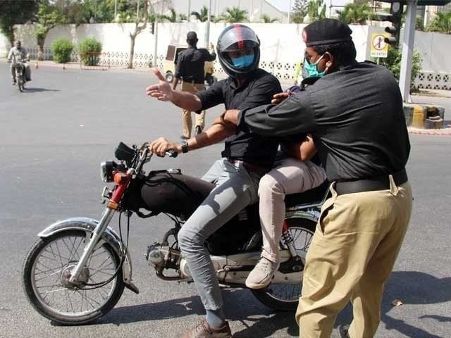sindh govt imposes ban on pillion riding and drone use for chehlum sindh govt imposes ban on pillion riding and drone use for chehlum
