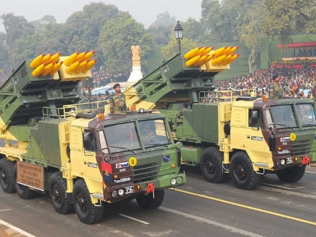 the indian army s pinaka multi barrel rocket launcher systems are displayed during the full dress rehearsal for the republic day parade in new delhi january 23 2011 india will celebrate its republic day on wednesday photo wikimedia commons the indian army s pinaka multi barrel rocket launcher systems are displayed during the full dress rehearsal for the republic day parade in new delhi january 23 2011 india will celebrate its republic day on wednesday photo wikimedia commons