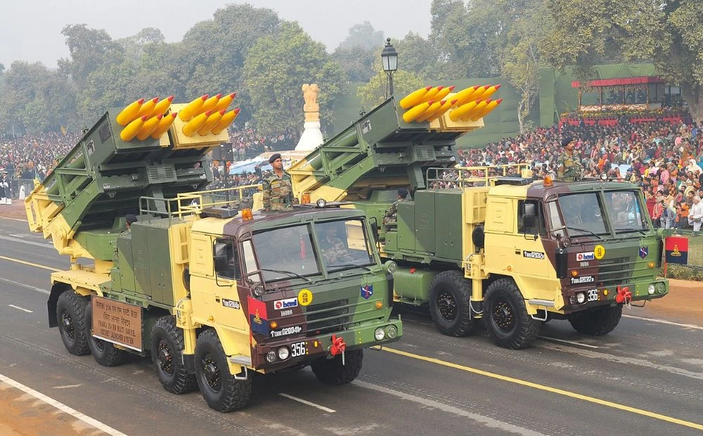 the indian army s pinaka multi barrel rocket launcher systems are displayed during the full dress rehearsal for the republic day parade in new delhi january 23 2011 india will celebrate its republic day on wednesday photo wikimedia commons the indian army s pinaka multi barrel rocket launcher systems are displayed during the full dress rehearsal for the republic day parade in new delhi january 23 2011 india will celebrate its republic day on wednesday photo wikimedia commons