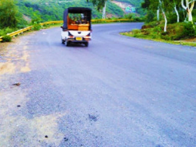 kahuta road project crawls on meagre funding kahuta road project crawls on meagre funding