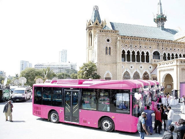 safe ride the women only pink bus fleet is parked at frere hall during the inauguration ceremony while women enjoy a free ride on the first day of the service photo agencies express safe ride the women only pink bus fleet is parked at frere hall during the inauguration ceremony while women enjoy a free ride on the first day of the service photo agencies express