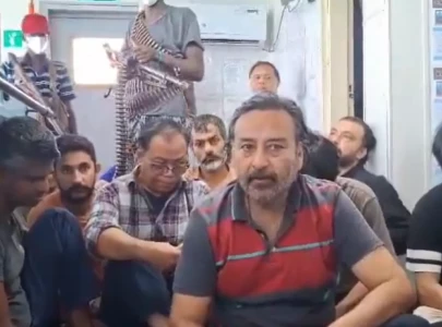 hostage crew s video surfaces after 26 days in somali pirate captivity