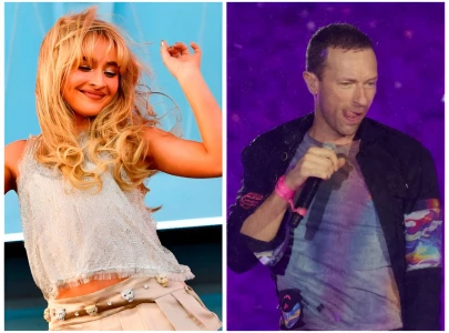 watch sabrina carpenter performs magic with coldplay at radio 1 big weekend