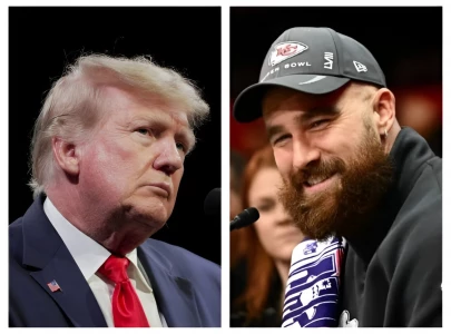 is travis kelce a trump supporter