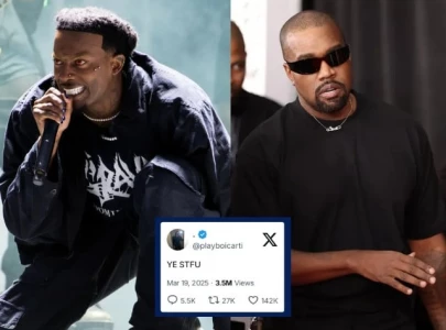 playboi carti tells kanye west to stfu after drama over collab with kim kardashian and north west playboi carti tells kanye west to stfu after drama over collab with kim kardashian and north west