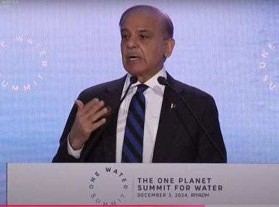 pm shehbaz calls for global cooperation to tackle water crisis