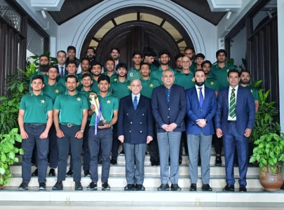 pm shehbaz announces rs10m reward for each pakistan u19 player