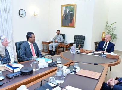 pm shehbaz reaffirms commitment to child health polio eradication in meeting with unicef delegation