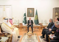 foreign minister of kingdom of saudi arabia prince faisal bin farhan al saud calls on prime minister shehbaz sharif in islamabad on march 29 photo pmo foreign minister of kingdom of saudi arabia prince faisal bin farhan al saud calls on prime minister shehbaz sharif in islamabad on march 29 photo pmo