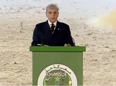pm shehbaz lauds armed forces for historic response to india on first anniversary of marka e haq