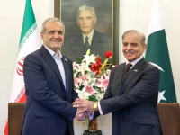 iran s president pezeshkian and pm shehbaz photo file