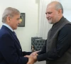 prime minister shehbaz sharif and ji chief hafiz naeemur rehman at the pm house in islamabad on october 27 2026 photo pmo