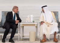 pm shehbaz reaffirms solidarity with qatar in doha condolence visit for former emir