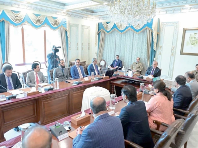 policy meeting prime minister shehbaz sharif chairs a meeting on fbrrelated matters in islamabad photo nni policy meeting prime minister shehbaz sharif chairs a meeting on fbrrelated matters in islamabad photo nni