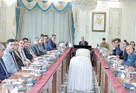 economic reforms prime minister shehbaz sharif chairs a meeting to review progress in the privatisation programme in islamabad photo sabah