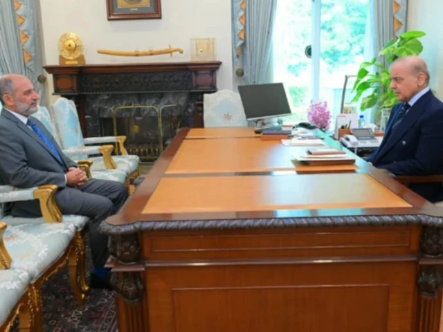 prime minister muhammad shehbaz sharif meets lieutenant general retd nauman mahmood the first secretary general of the mecca defence alliance in islamabad on 14 october 2026 photo pmo prime minister muhammad shehbaz sharif meets lieutenant general retd nauman mahmood the first secretary general of the mecca defence alliance in islamabad on 14 october 2026 photo pmo