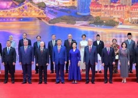 pm joins world leaders at sco summit reception pm joins world leaders at sco summit reception