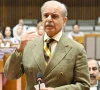 prime minister shehbaz sharif addresses the national assembly in islamabad on friday photo x