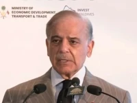 prime minister shehbaz sharif addresses the maldives pakistan business forum 2026 in islamabad on thursday screengrab