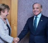 prime minister shehbaz sharif shakes hands with imf managing director kristalina georgieva during a meeting on the sidelines of the 81st session of the united nations general assembly in new york on wednesday photo x