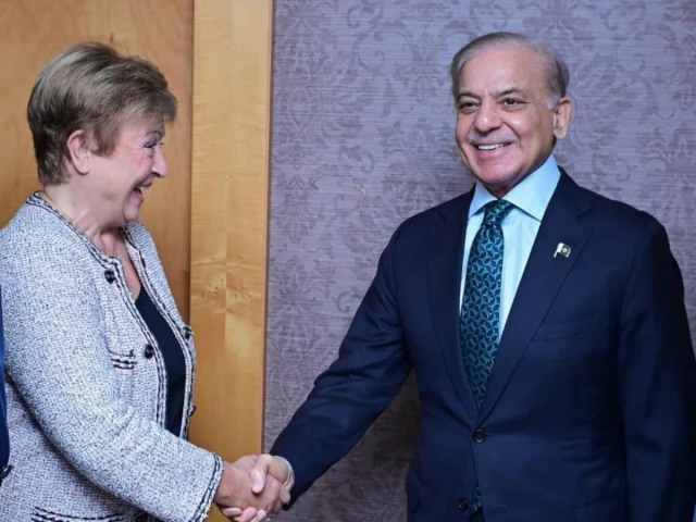 PM says IMF raises no serious concerns over Rs100 subsidy after meeting Georgieva at UNGA