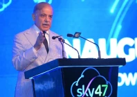 prime minister shehbaz sharif addresses the inauguration ceremony of sky47 pakistan s first purpose built ai ready tier iii iv data centre and sovereign cloud platform in rawalpindi on july 24 2026 photo pid prime minister shehbaz sharif addresses the inauguration ceremony of sky47 pakistan s first purpose built ai ready tier iii iv data centre and sovereign cloud platform in rawalpindi on july 24 2026 photo pid