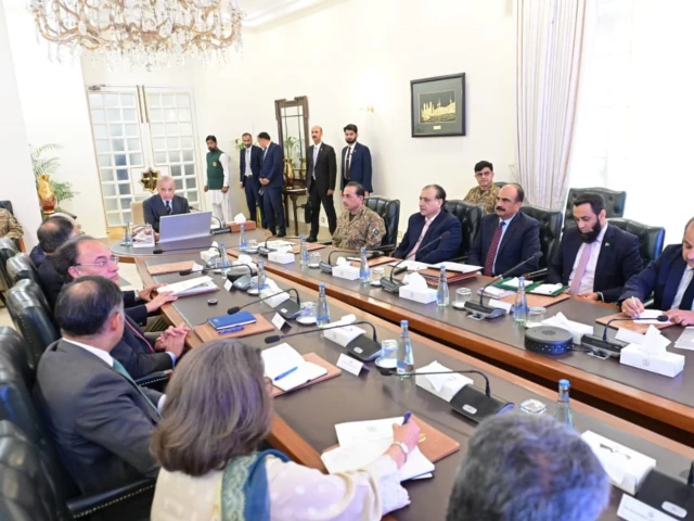 prime minister shehbaz sharif chairs a meeting on population welfare in islamabad on tuesday photo x pmo prime minister shehbaz sharif chairs a meeting on population welfare in islamabad on tuesday photo x pmo