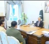 prime minister shehbaz sharif chairs a meeting on the pims fire incident in islamabad on wednesday screengrab