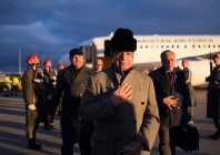 pm shehbaz sharif at vienna international airport photo express