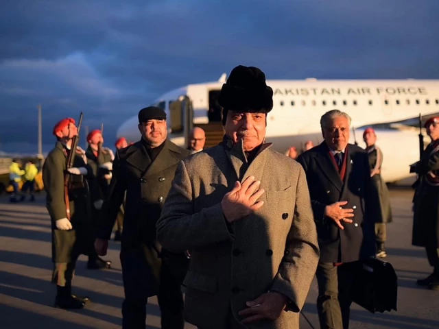 PM Shehbaz lands in Vienna on two-day official visit