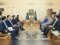 prime minister shehbaz sharif in a meeting with gilgit baltistan chief minister amjad hussain and other federal government ministers at the pm house in islamabad on july 21 2026 photo pmo