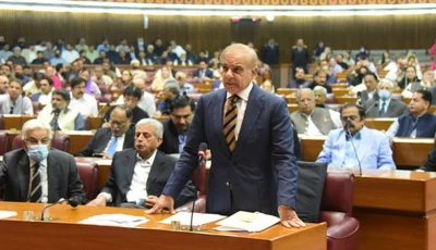 pm shehbaz sharif addressing the national assembly in islamabad photo naofpakistan twitter pm shehbaz sharif addressing the national assembly in islamabad photo naofpakistan twitter