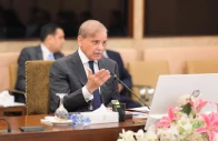 prime minister shehbaz sharif chairs a meeting of the federal cabinet in parliament house islamabad on june 26 photo ptv