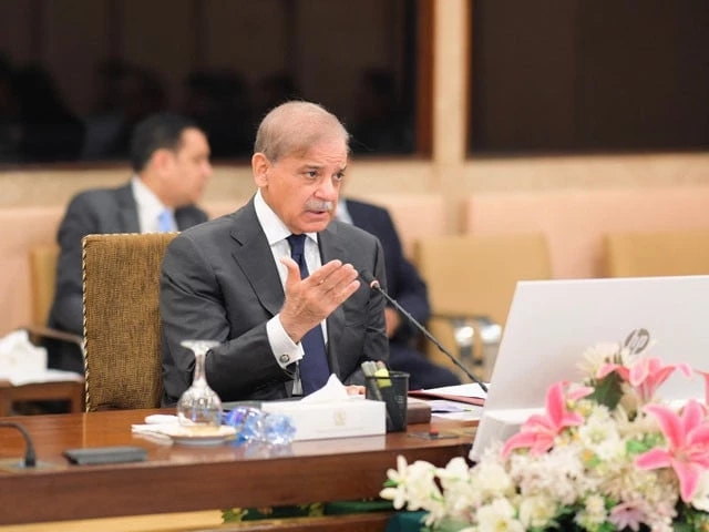 prime minister shehbaz sharif chairs a meeting of the federal cabinet in parliament house islamabad on june 26 photo ptv prime minister shehbaz sharif chairs a meeting of the federal cabinet in parliament house islamabad on june 26 photo ptv
