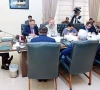 chairing a high level meeting in islamabad shehbaz sharif vows for budget relief for common man photo app